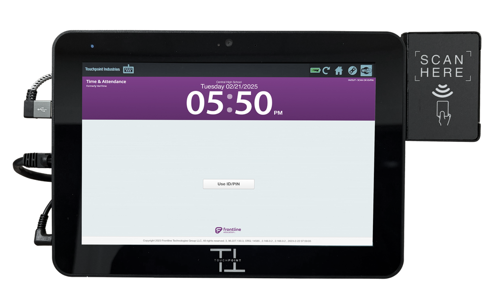 Low Risk Clock Fast, Fail-Proof Time Clocks Built for Frontline Time & Attendance