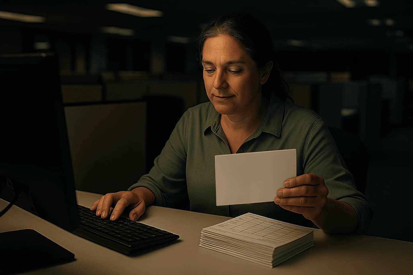 Payroll Manager Late Night Timecards