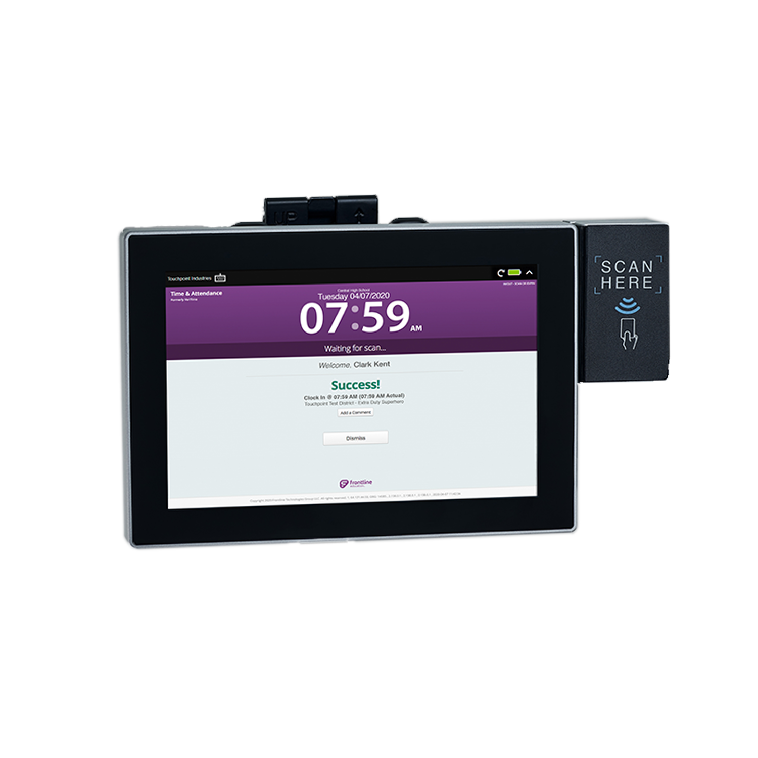 Time Clock standard with prox